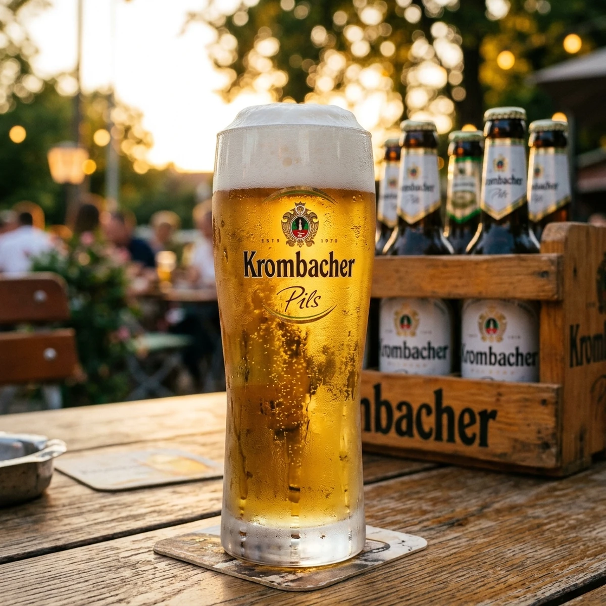 Krombacher Pils Kasten Preis checken? Lieber gratis testen!
